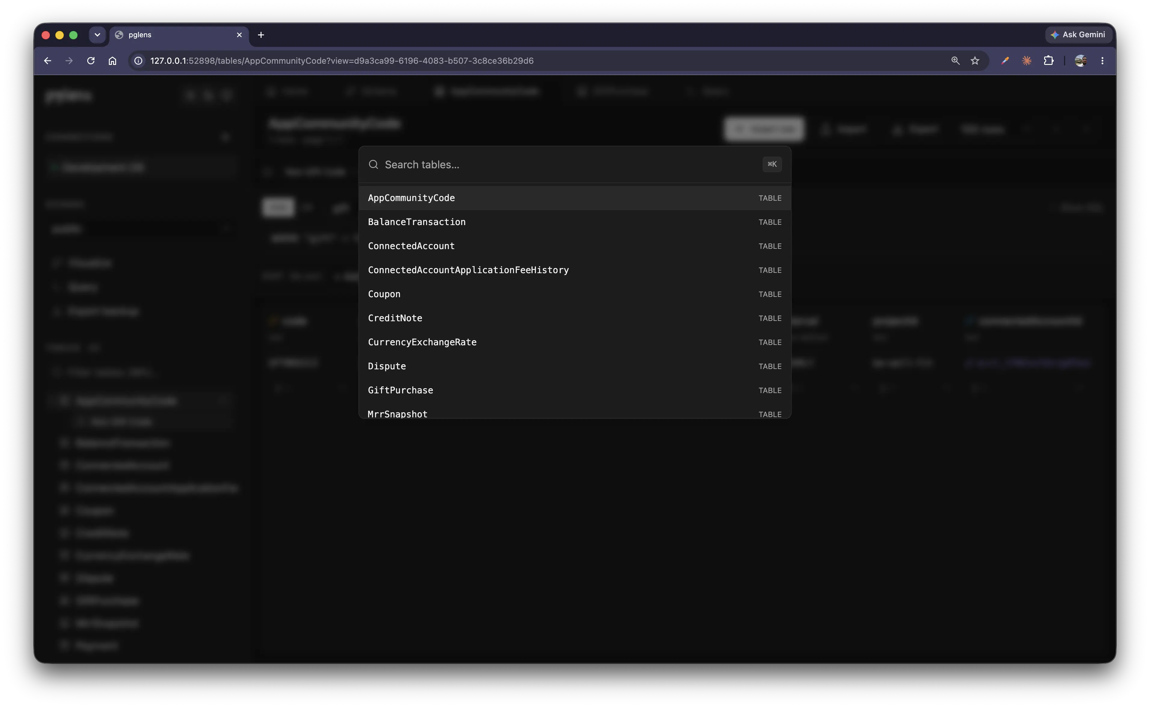 Spotlight search